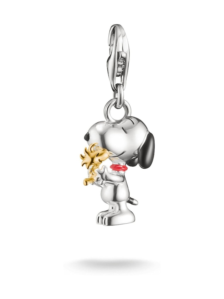 Thomas Sabo Silver Peanuts Snoopy and Woodstock Friends Charm Original Pendant - Image 1 of 4