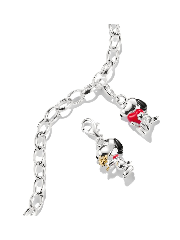 Thomas Sabo Silver Peanuts Snoopy and Woodstock Friends Charm Original Pendant - Image 2 of 4