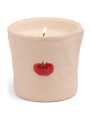 Paddywax Bistro 226g Tomato Embossed Ceramic Candle - Image 3 of 4