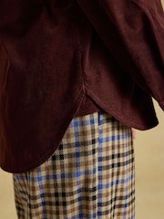 Joules Cassie Brown Cord Shirt - Image 7 of 8
