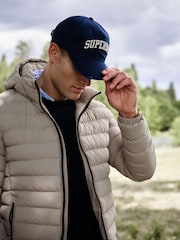 Superdry Nude Hooded Fuji Padded Jacket - Image 15 of 17