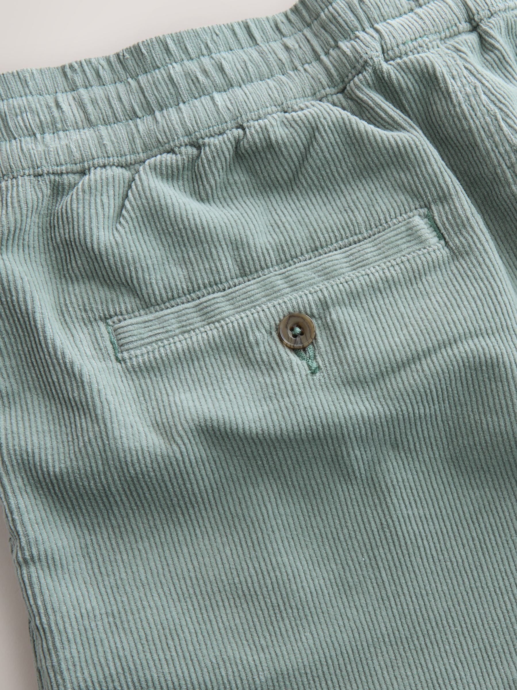 Buy Teal Elasticated Waist Cord Shorts from the Next UK online shop