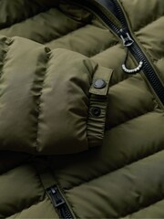 Superdry Green Hooded Fuji Padded Jacket - Image 7 of 7