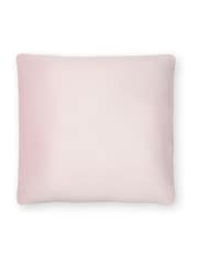 BHS 2 Pack Blush Velvet Velour Piped Edge Cushions - Image 3 of 4
