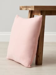 BHS 2 Pack Blush Matte Velvet Cushions - Image 2 of 4