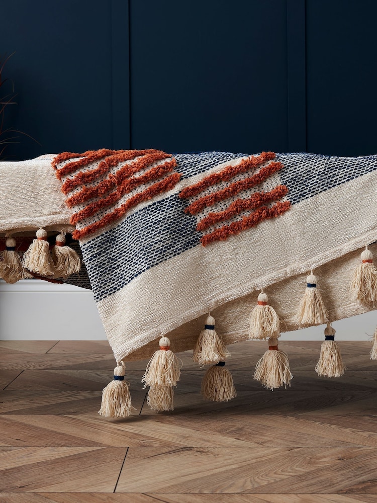 BHS Global Blend Tufted Throw - Image 1 of 5