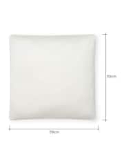 BHS 2 Pack Velvet Velour Piped Edge Cushions - Image 4 of 4