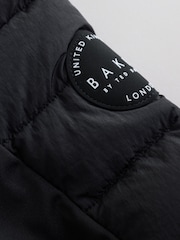 Baker by Ted Baker Shower Resistant Neoprene Padded Black Jacket - Image 10 of 16