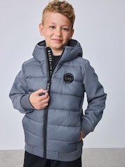 Baker by Ted Baker Shower Resistant Neoprene Padded Jacket - Imaginea 1 din 16