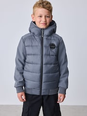 Baker by Ted Baker Shower Resistant Neoprene Padded Jacket - Imaginea 2 din 16