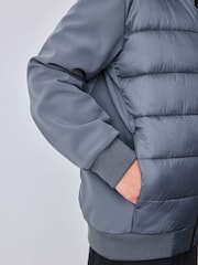 Baker by Ted Baker Shower Resistant Neoprene Padded Jacket - Imaginea 6 din 16