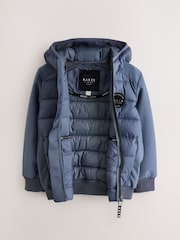 Baker by Ted Baker Shower Resistant Neoprene Padded Jacket - Imaginea 8 din 16