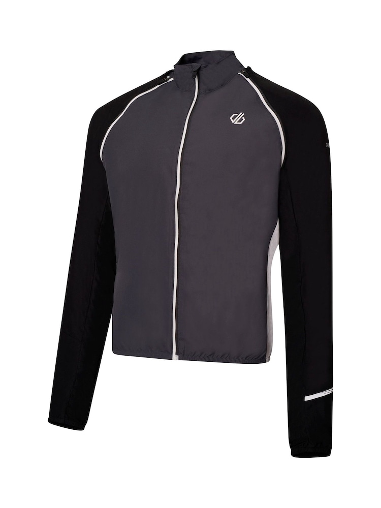 Dare 2b Oxidate Cycle Windshell Black Jacket - Image 2 of 3 Dare 2b Oxidate Cycle Windshell Black Jacket - Image 2 of 3