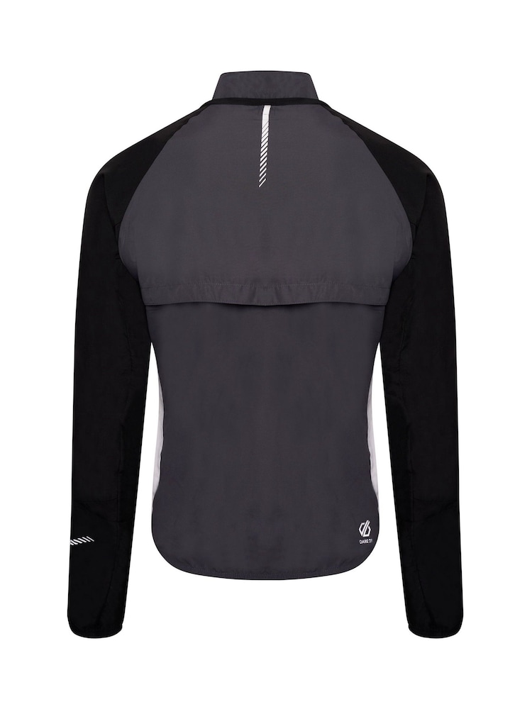 Dare 2b Oxidate Cycle Windshell Black Jacket - Image 3 of 3 Dare 2b Oxidate Cycle Windshell Black Jacket - Image 3 of 3