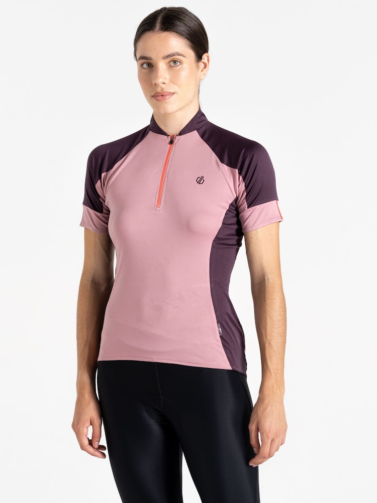 أرجواني - تيشِرت جيرسيه لركوب الدراجات من Dare 2b - صورة 1 من 5