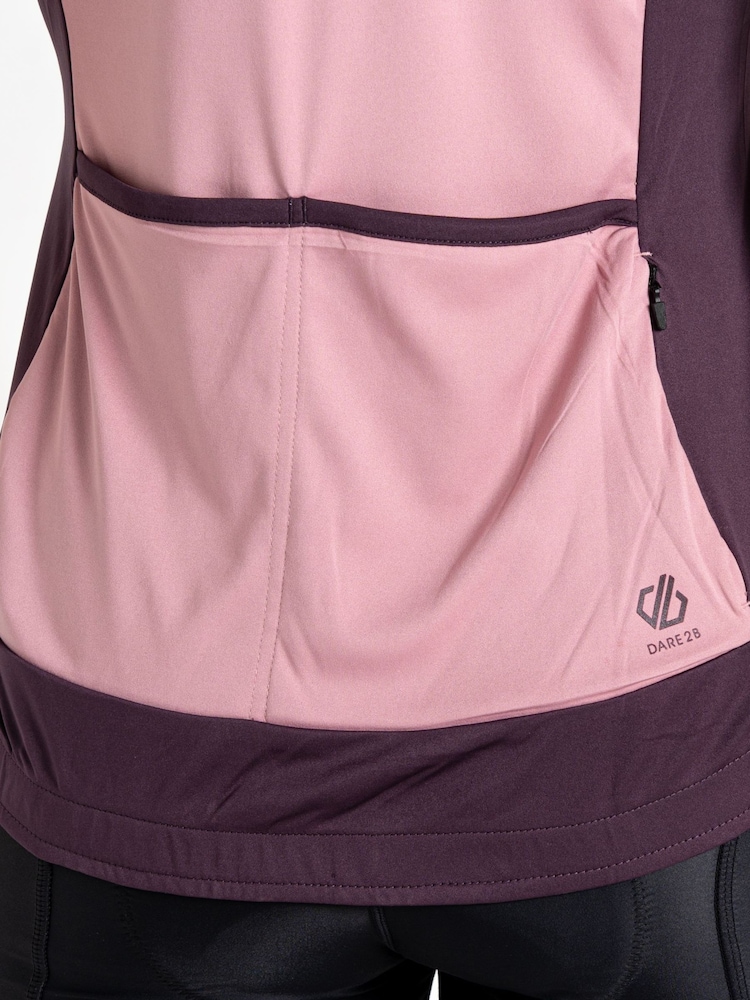 أرجواني - تيشِرت جيرسيه لركوب الدراجات من Dare 2b - صورة 5 من 5