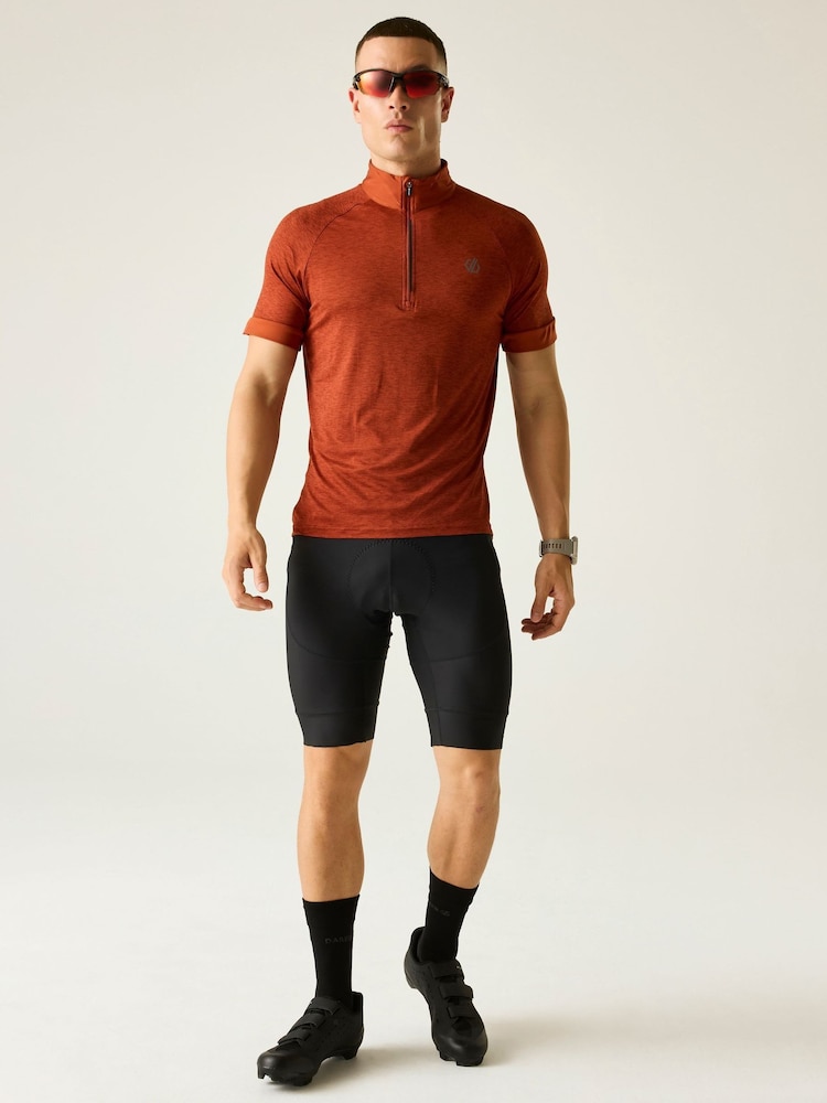 Dare 2b Orange Pedal It Out II Cycle Jersey - Image 1 of 10 Dare 2b Orange Pedal It Out II Cycle Jersey - Image 1 of 10