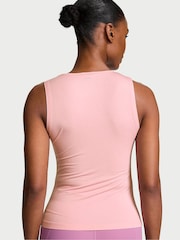 Victoria's Secret Dusk Pink Drapey Knit Ruched Tank Top - Image 2 of 2