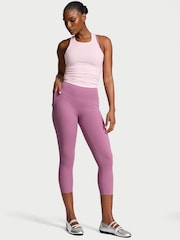 Victoria's Secret Violet Frost Purple Elevate™ Capri Leggings - Image 1 of 2