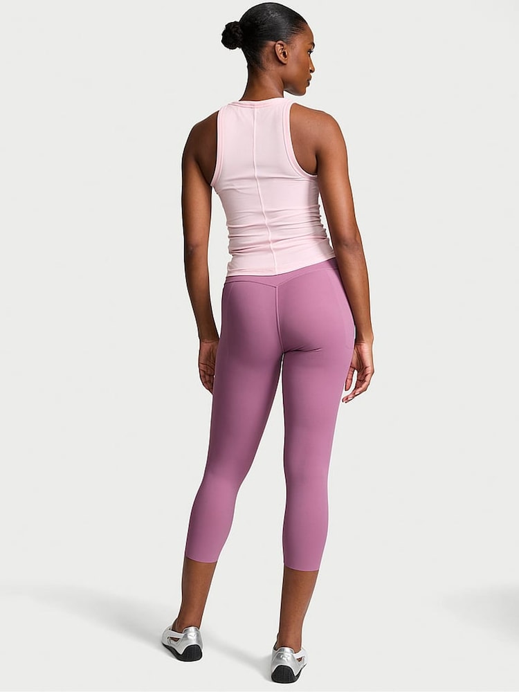 Victoria's Secret Violet Frost Purple Elevate™ Capri Leggings - Image 2 of 2