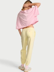 Victoria's Secret Lemonade Yellow Fleece Joggers - Image 2 of 2