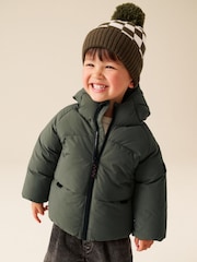 Khaki Green Padded Coat (6mths-7yrs) - Image 2 of 9