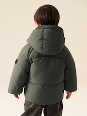 Khaki Green Padded Coat (6mths-7yrs) - Image 3 of 9