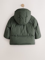 Khaki Green Padded Coat (6mths-7yrs) - Image 7 of 9