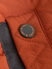 Orange Borg Lined Padded Coat (6mths-7yrs) - Image 13 of 13