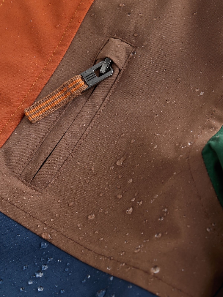 Multi Colour Block Waterproof Borg Lined Parka (3mths-7yrs) - Image 7 of 7 Multi Colour Block Waterproof Borg Lined Parka (3mths-7yrs) - Image 7 of 7