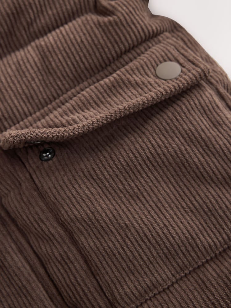 Chocolate Brown Cord Padded Coat (6mths-7yrs) - Image 9 of 9 Chocolate Brown Cord Padded Coat (6mths-7yrs) - Image 9 of 9