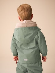 Khaki Green Waterproof Cagoule (6mths-7yrs) - Image 3 of 10