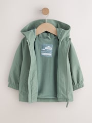Khaki Green Waterproof Cagoule (6mths-7yrs) - Image 6 of 10