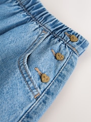 Mid Blue Denim Button Detail Skirt (3mths-7yrs) - Image 7 of 8