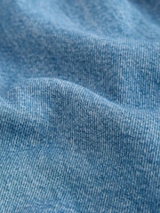 Mid Blue Denim Button Detail Skirt (3mths-7yrs) - Image 8 of 8