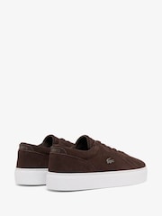 Lacoste Brown T-Clip Trainers - Image 3 of 5
