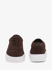 Lacoste Brown T-Clip Trainers - Image 5 of 5