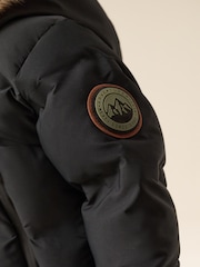 Black Waterproof Padded Snowsuit (3mths-7yrs) - Image 4 of 9