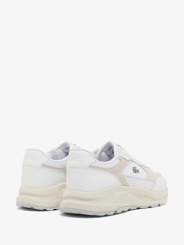 Lacoste White Running Set Trainers - Image 2 of 5 Lacoste White Running Set Trainers - Image 2 of 5