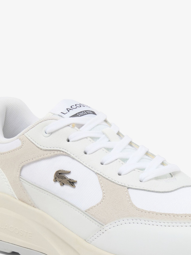 Lacoste White Running Set Trainers - Image 5 of 5 Lacoste White Running Set Trainers - Image 5 of 5