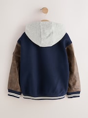 Navy - Varsity Jacket (3buwan-7taon) - Larawan 8 ng 11