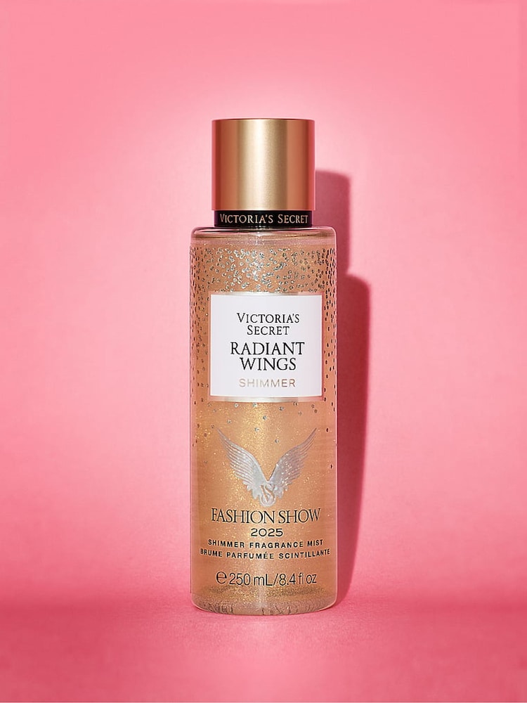 Victoria's Secret Radiant Wings Fashion Show Shimmer Body Mist 250ml - Image 1 of 3 Victoria's Secret Radiant Wings Fashion Show Shimmer Body Mist 250ml - Image 1 of 3