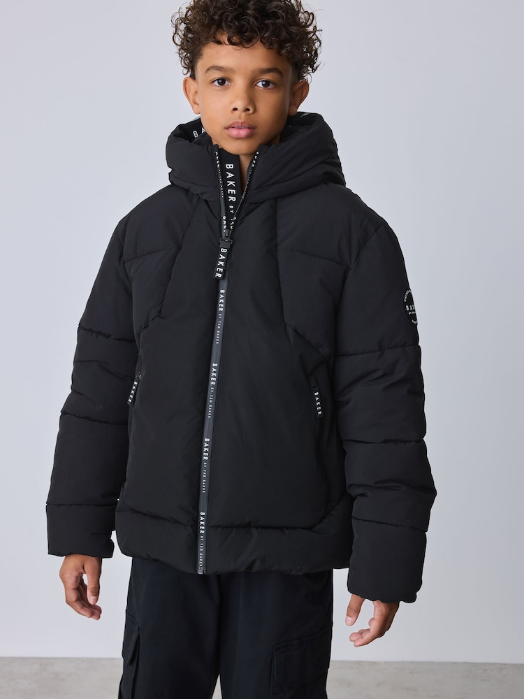Baker by Ted Baker Shower Resistant Padded Coat - Image 1 of 18 Baker by Ted Baker Shower Resistant Padded Coat - Image 1 of 18