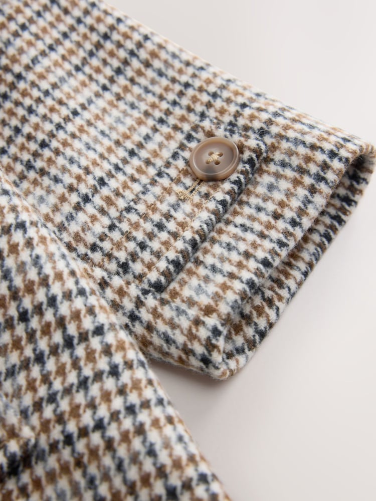Brown Check Coat (3mths-7yrs) - Image 10 of 10