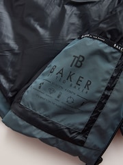 Көк - Baker by Ted Baker душқа төзімді жұмсақ пальтосы - 23суретінің 23 суреті