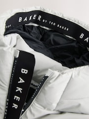 Baker by Ted Baker Grey Shower Resistant Heatseal Coat - Image 11 of 19