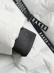 Baker by Ted Baker Grey Shower Resistant Heatseal Coat - Image 12 of 19