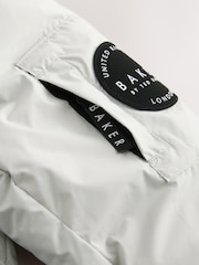 Baker by Ted Baker Grey Shower Resistant Heatseal Coat - Image 18 of 19