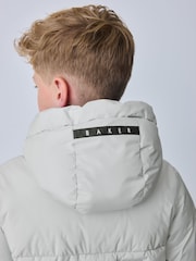 Baker by Ted Baker Grey Shower Resistant Heatseal Coat - Image 4 of 19
