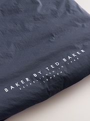 Baker by Ted Baker Navy Shower Resistant Coat - Image 15 of 20